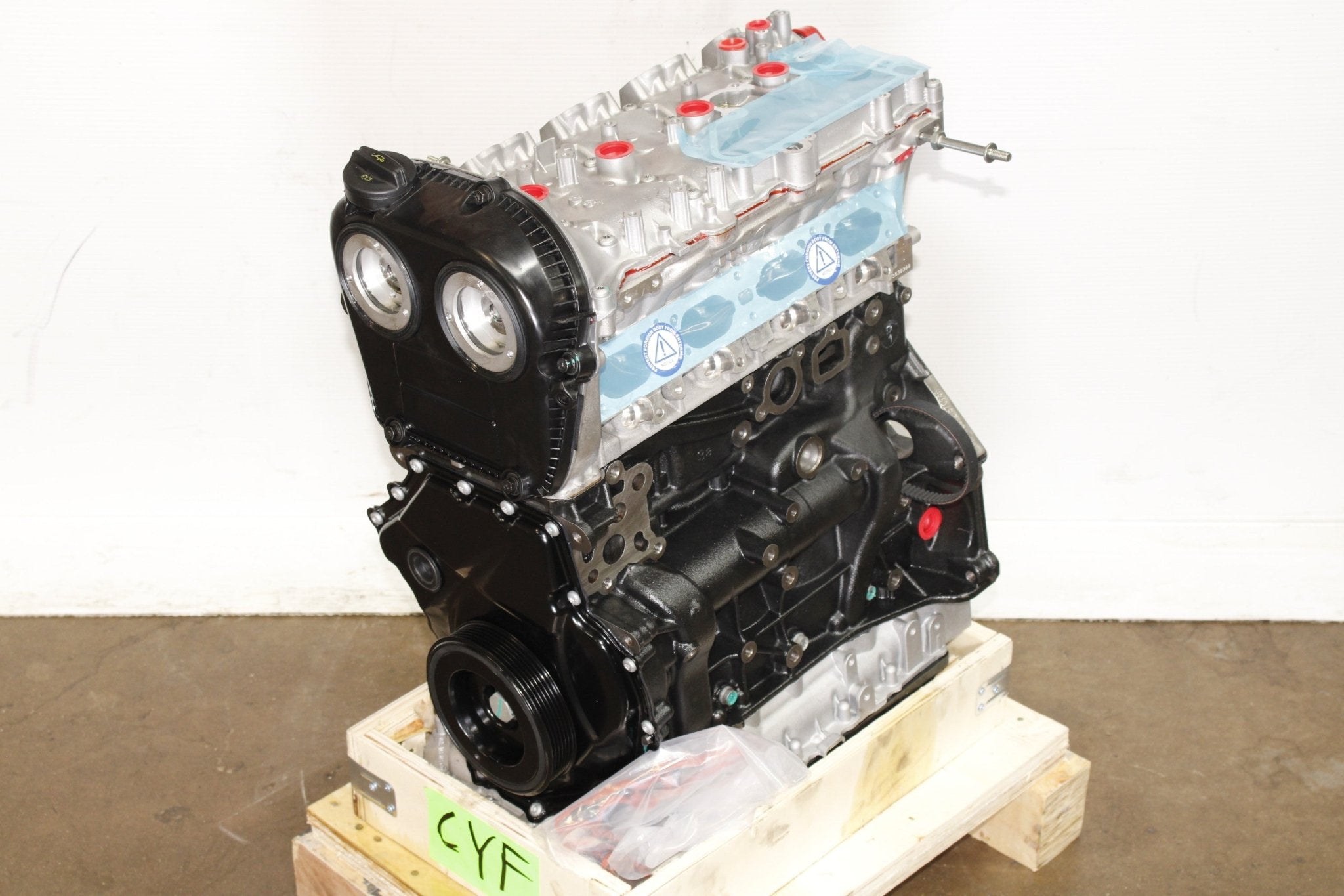 Gold R Engine Brand New 2015-2018 Volkswagen Golf R 2.0L Turbo Engine EA888 Gen3 CYF ...