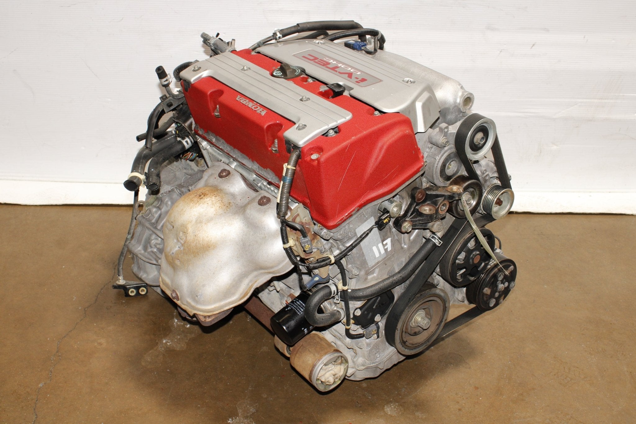 K20 Type R Red 2002-2006 JDM K20 TYPE-R EURO-R CL7 ASP3 RSX ENGINE 6 SPEED MANUAL TRA ...